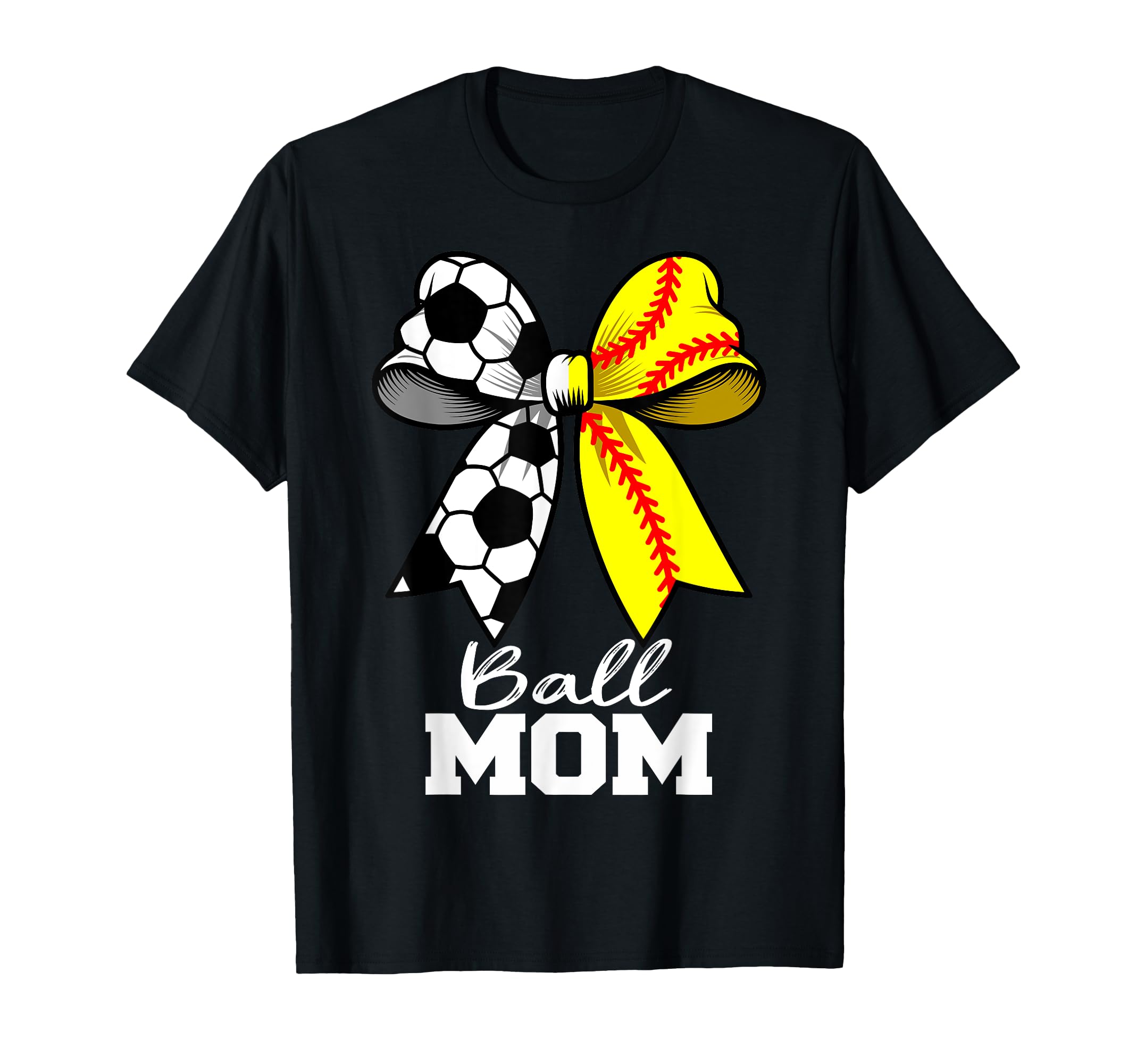 Ball Mom Soccer Softball Mom Coquette T-Shirt - Aesthetic Graphic Unisex - T-Shirt, Sweatshirt, Hoodie