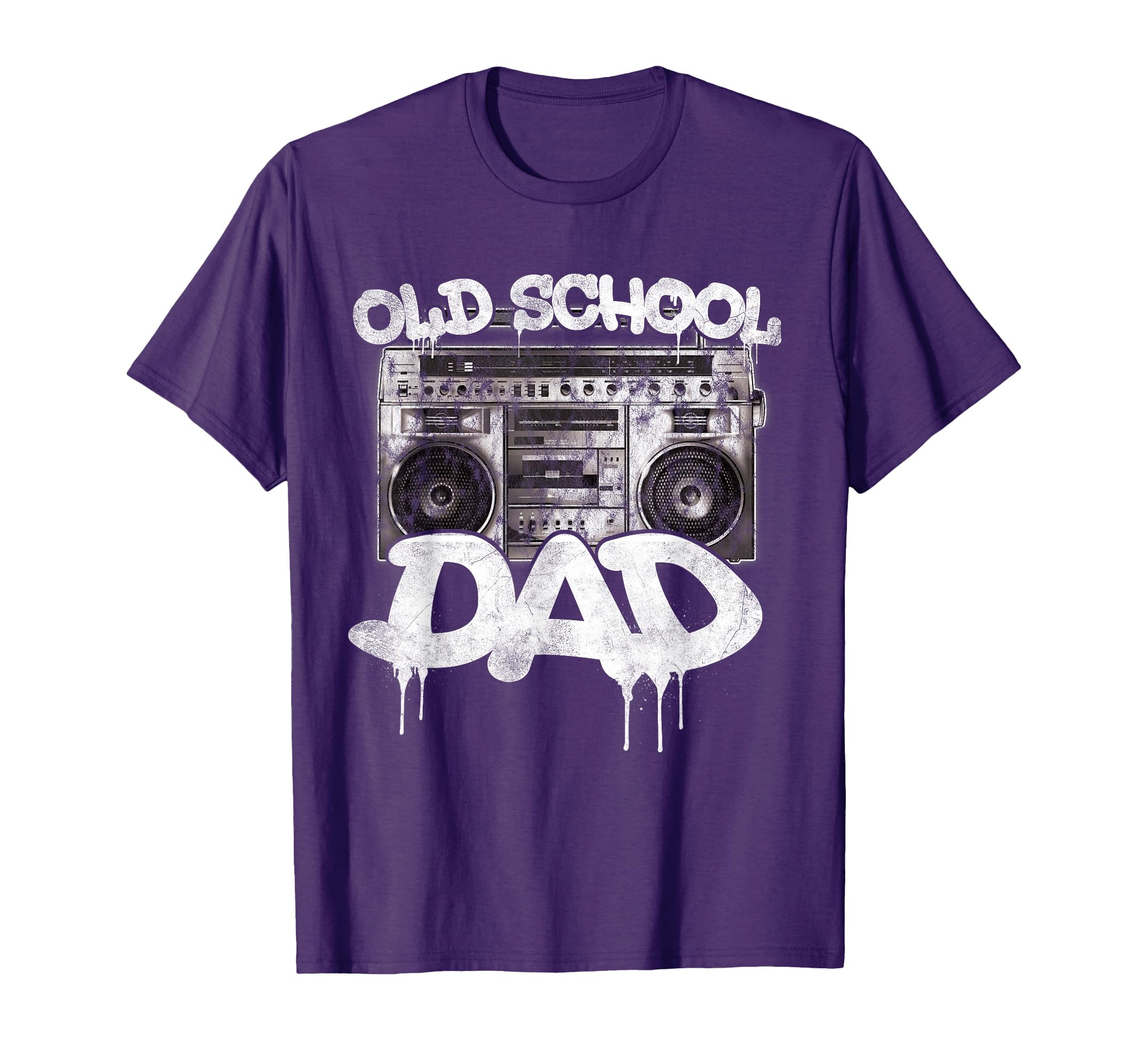 Old School Dad Boombox T-Shirt - Aesthetic Graphic for Adults - T-Shirt, Sweatshirt, Hoodie