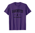 Manchester New Hampshire Nh Sports T-Shirt - Unique Graphic Men Women - T-Shirt, Sweatshirt, Hoodie