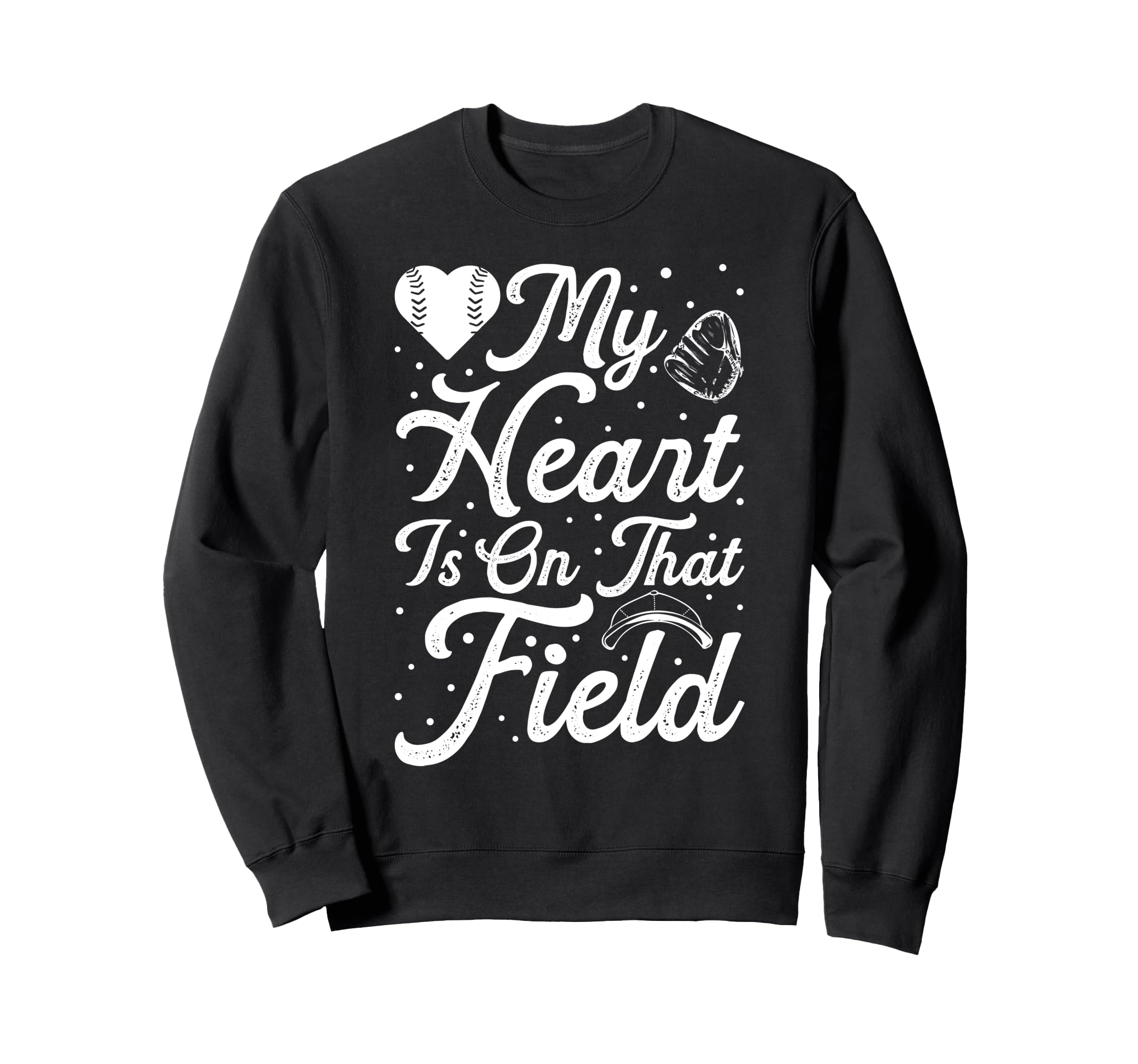 Baseball Mom Sweatshirt - Aesthetic Graphic for Adults - T-Shirt, Sweatshirt, Hoodie