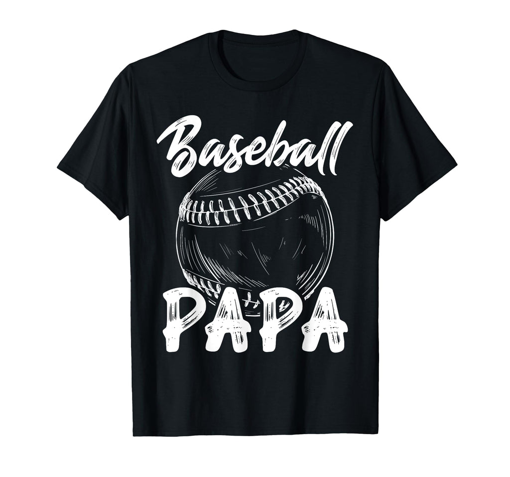 Baseball Papa Family Matching T-Shirt - Casual Everyday Wear for Adults - T-Shirt, Sweatshirt, Hoodie