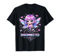 Disconnected Cyber Emo Fantasy Y2K Pixel T-Shirt - Minimalist Print Unisex - T-Shirt, Sweatshirt, Hoodie
