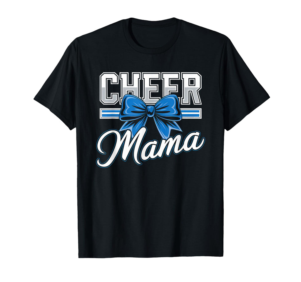 Cheer Mom Mother Bow Cheerleader Game T-Shirt - Novelty Apparel Men Women - T-Shirt, Sweatshirt, Hoodie