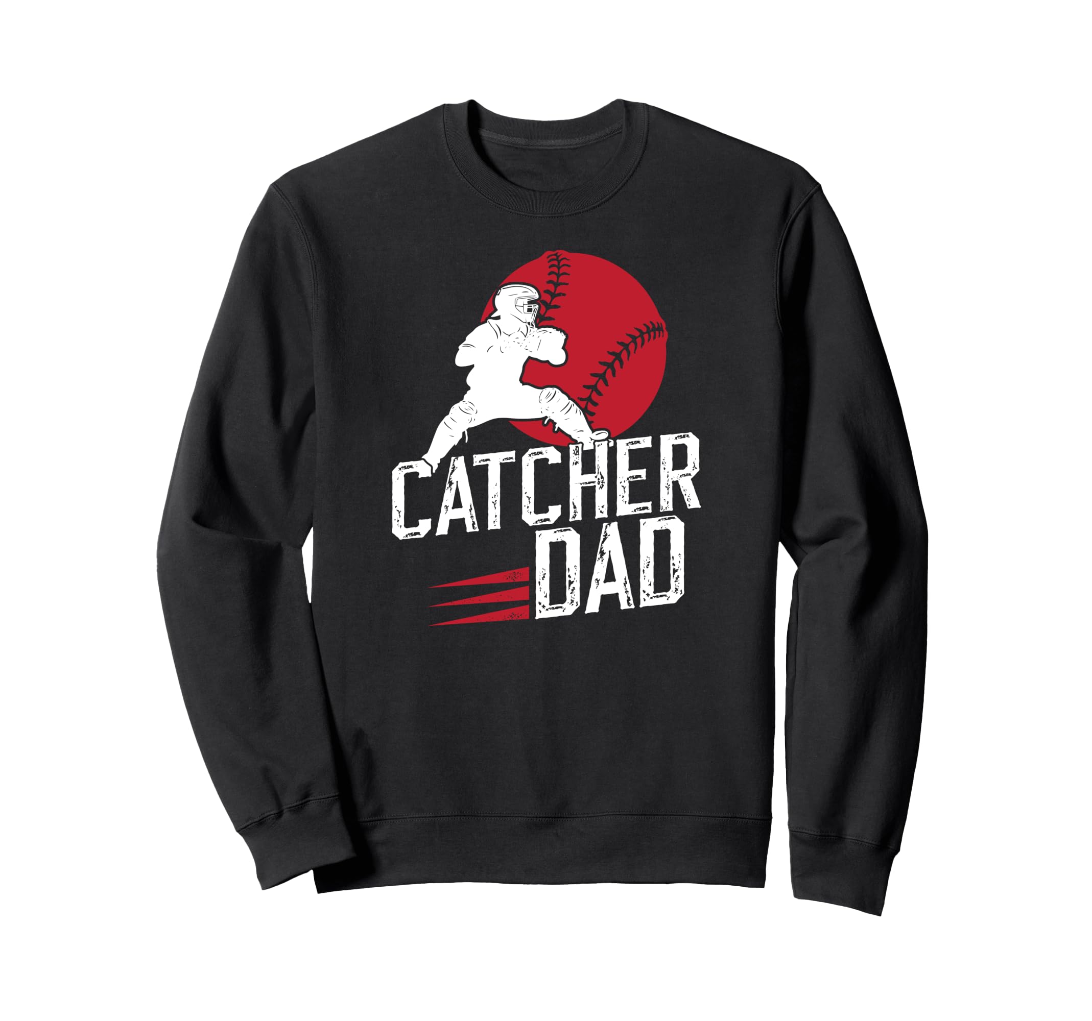 Baseball Catcher Dad Baseball Sweatshirt - Novelty Apparel Men Women - T-Shirt, Sweatshirt, Hoodie