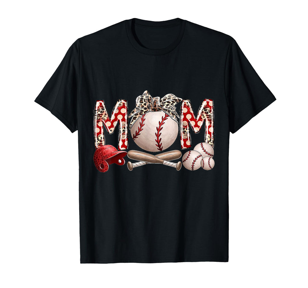 Baseball Mom T-Shirt - Novelty Apparel Unisex - T-Shirt, Sweatshirt, Hoodie