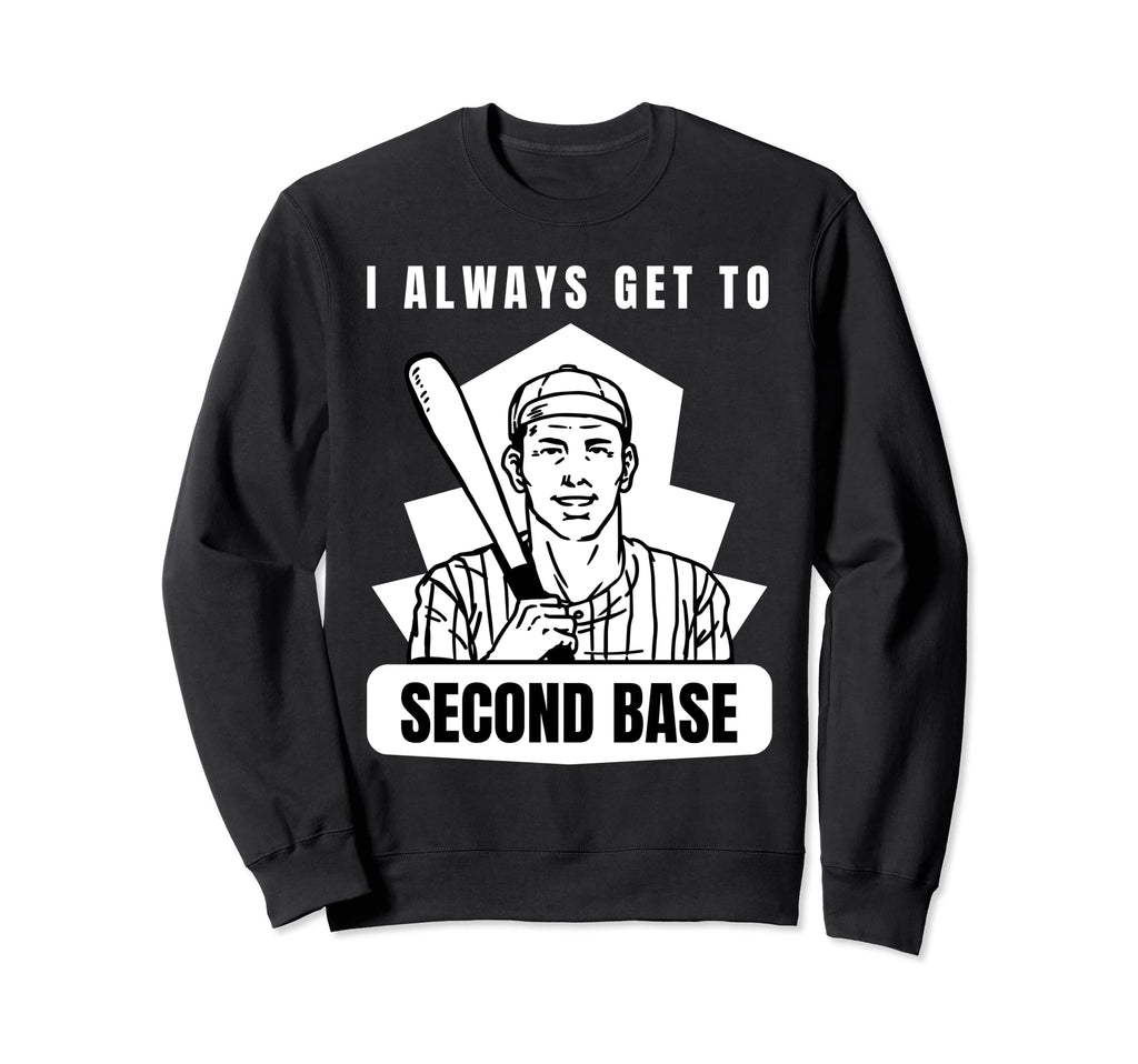 Funny Baseball Player Sweatshirt - Custom Art Print Men Women - T-Shirt, Sweatshirt, Hoodie