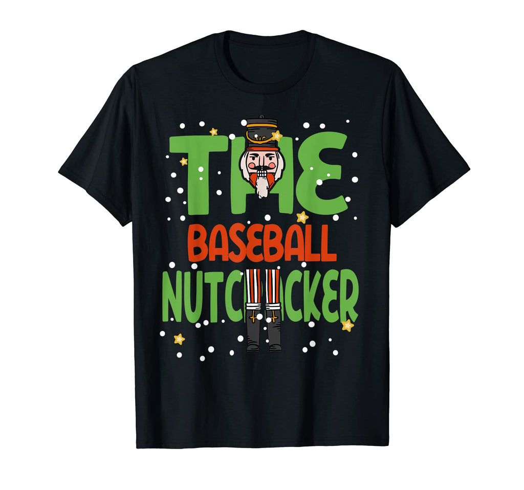 Baseball Nutcracker Funny Pajama Family T-Shirt - Unique Graphic for Adults - T-Shirt, Sweatshirt, Hoodie