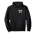 Baseball Bow Baseball Mom Mama Hoodie - Fun Novelty Design for Adults - T-Shirt, Sweatshirt, Hoodie