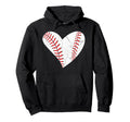 Mom Mama Baseball Mothers Day Distressed Hoodie - Unique Graphic Unisex - T-Shirt, Sweatshirt, Hoodie