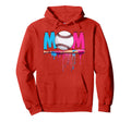 Funny Baseball Mom Baseball Mama Hoodie - Minimalist Print for Adults - T-Shirt, Sweatshirt, Hoodie