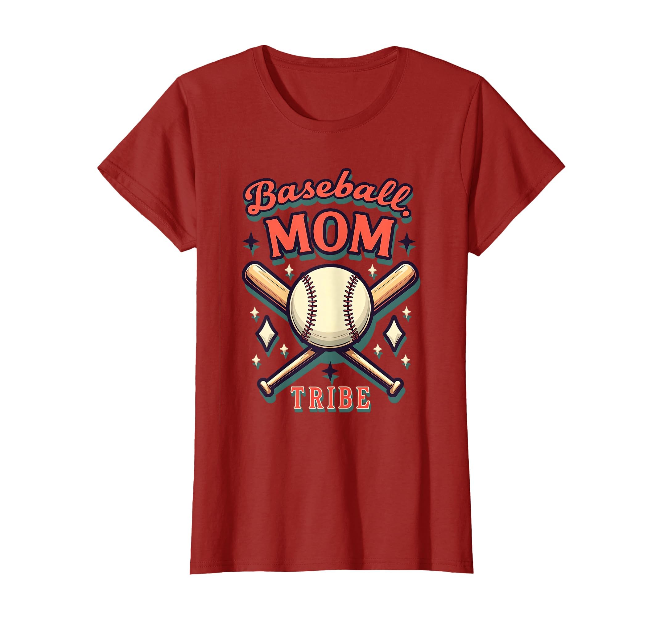 Baseball Mom Tribe Proud Sports Parent T-Shirt - Unique Graphic for Adults - T-Shirt, Sweatshirt, Hoodie