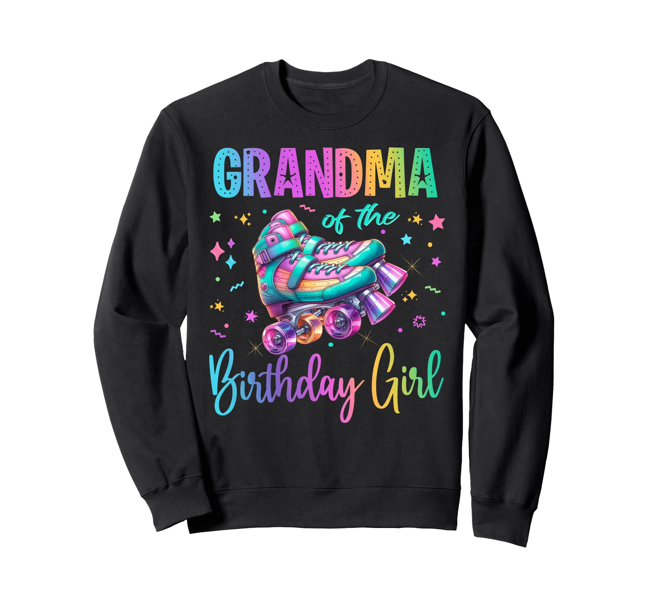 Roller Skates Birthday Skating Party Sweatshirt - Minimalist Print Unisex - T-Shirt, Sweatshirt, Hoodie