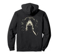 English Cocker Spaniel Smoking Cigarette Hoodie - Custom Art Print Unisex - T-Shirt, Sweatshirt, Hoodie