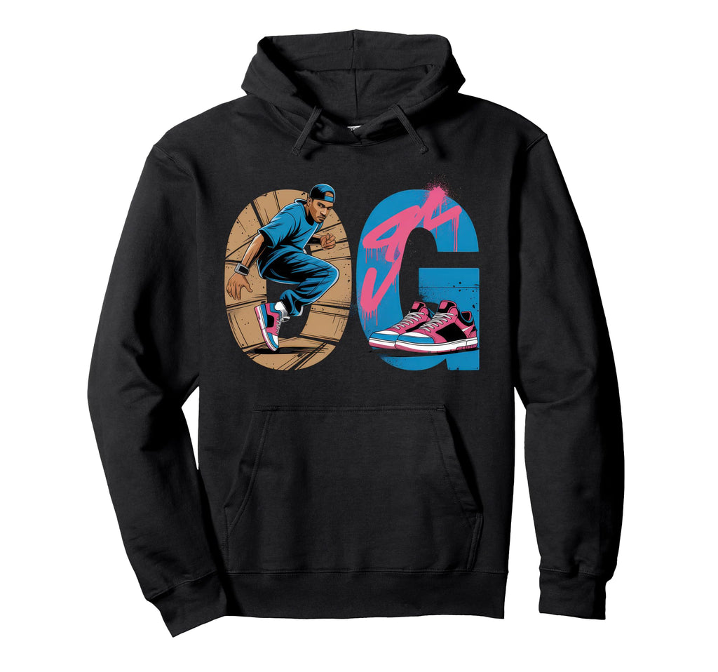 Old School Og Hip Hop Vinyl Cds Hoodie - Aesthetic Graphic for Adults - T-Shirt, Sweatshirt, Hoodie