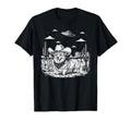 Western Corgi Cowboy Ufo Dog T-Shirt - Minimalist Print Men Women - T-Shirt, Sweatshirt, Hoodie