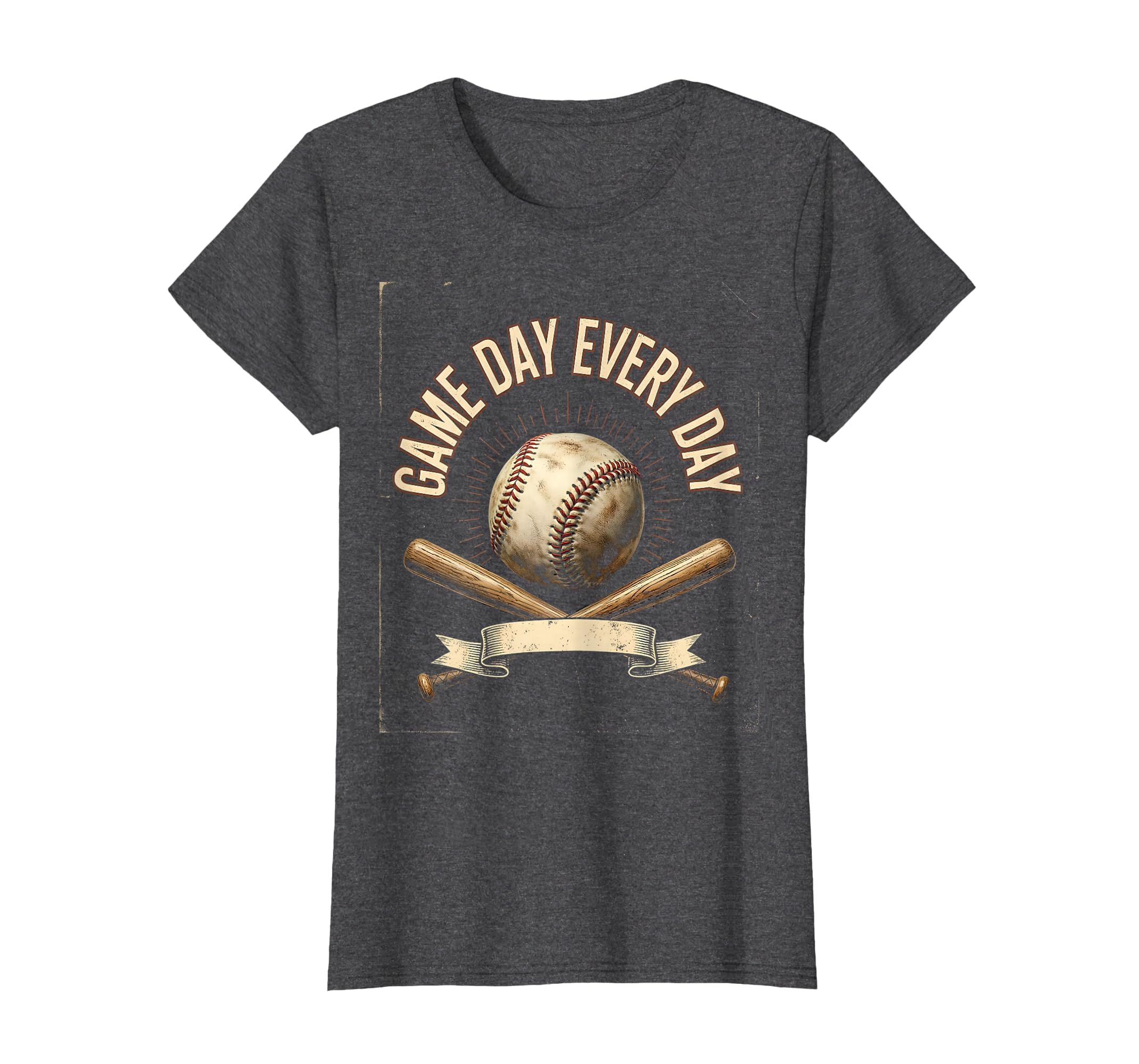 Game Day Every Day Summer Baseball T-Shirt - Fun Novelty Design Unisex - T-Shirt, Sweatshirt, Hoodie