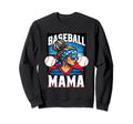 Baseball Mama Mom Mothers Day Sweatshirt - Trendy Graphic for Adults - T-Shirt, Sweatshirt, Hoodie