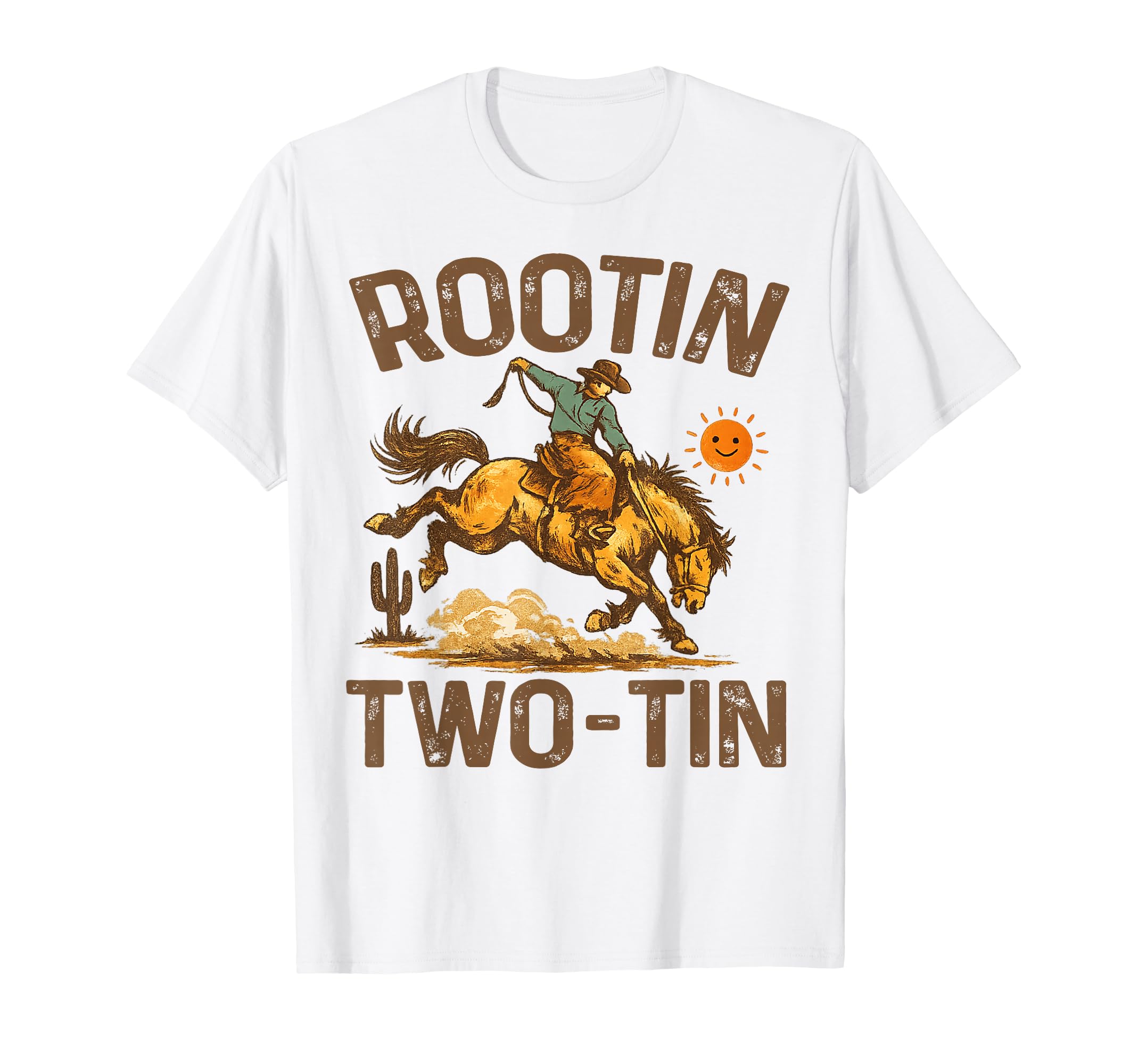 Rootin Two Tin Its My 2Nd Birthday T-Shirt - Graphic Print for Adults - T-Shirt, Sweatshirt, Hoodie