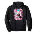 Anime Cat Japanese Vaporwave Hoodie - Casual Everyday Wear Unisex - T-Shirt, Sweatshirt, Hoodie
