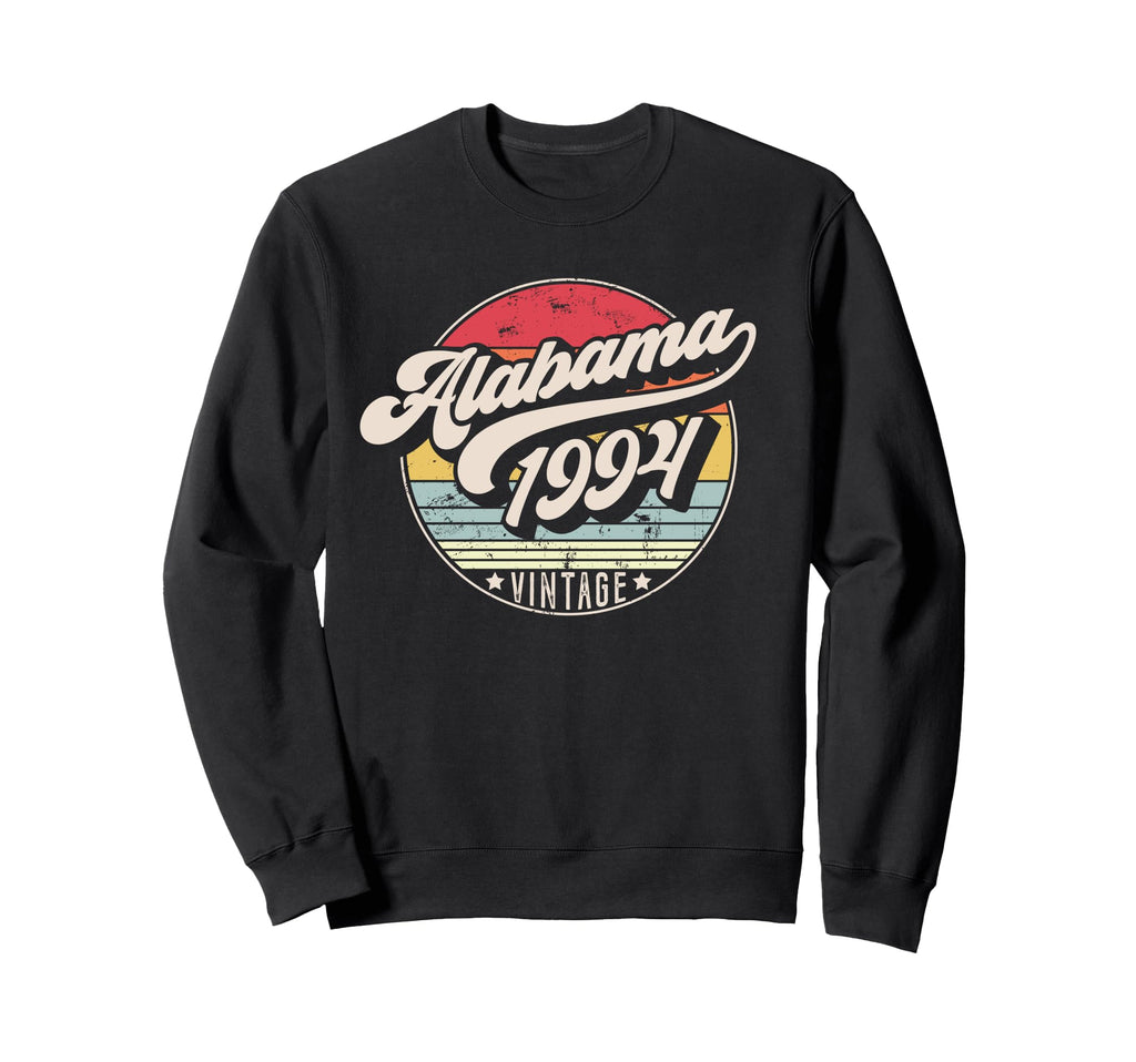 Alabama 1994 Birthday Sunset Sweatshirt - Trendy Graphic for Adults - T-Shirt, Sweatshirt, Hoodie