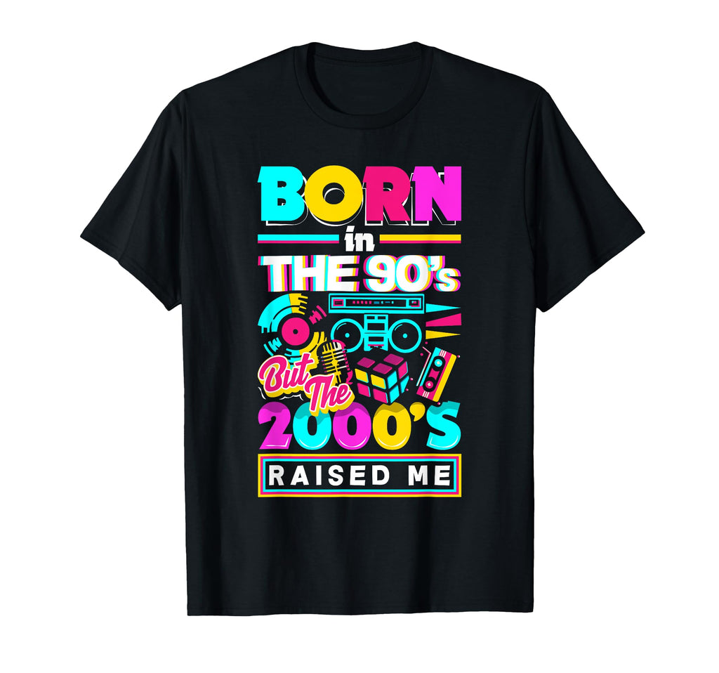 Born 90S Outfit 1990S 90S T-Shirt - Custom Art Print for Adults - T-Shirt, Sweatshirt, Hoodie