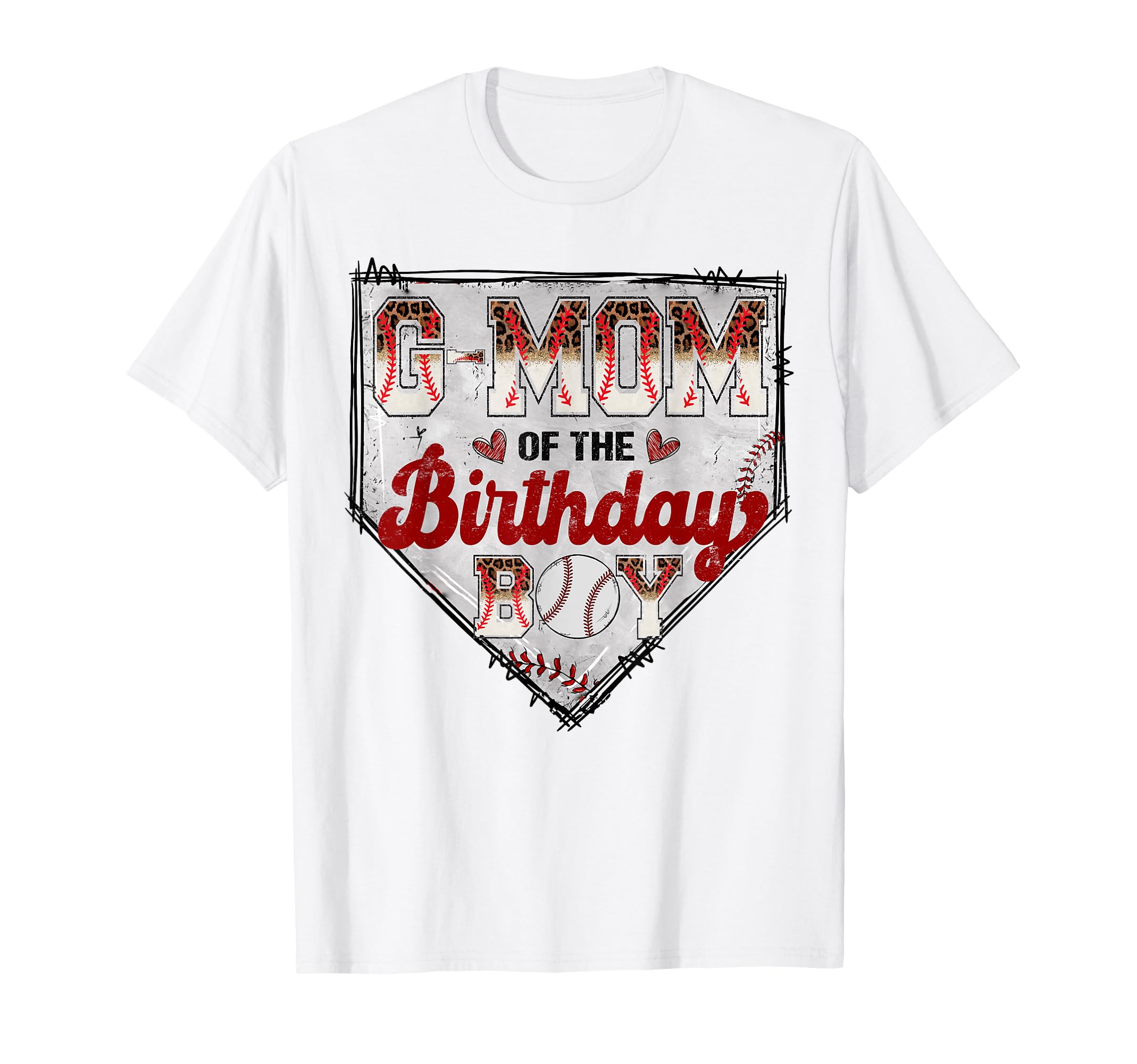 G Mom Birthday Baseball Player Bday Party T-Shirt - Custom Art Print Unisex - T-Shirt, Sweatshirt, Hoodie