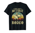 This Aint My First Rodeo Western T-Shirt - Custom Art Print for Adults - T-Shirt, Sweatshirt, Hoodie