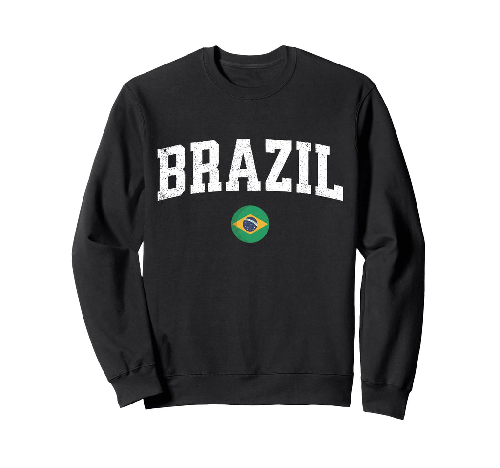 Brasil Brazilian Flag Brazil Travel Gifts Hoodie - Graphic Print Men Women - T-Shirt, Sweatshirt, Hoodie