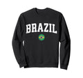 Brasil Brazilian Flag Brazil Travel Gifts Hoodie - Graphic Print Men Women - T-Shirt, Sweatshirt, Hoodie
