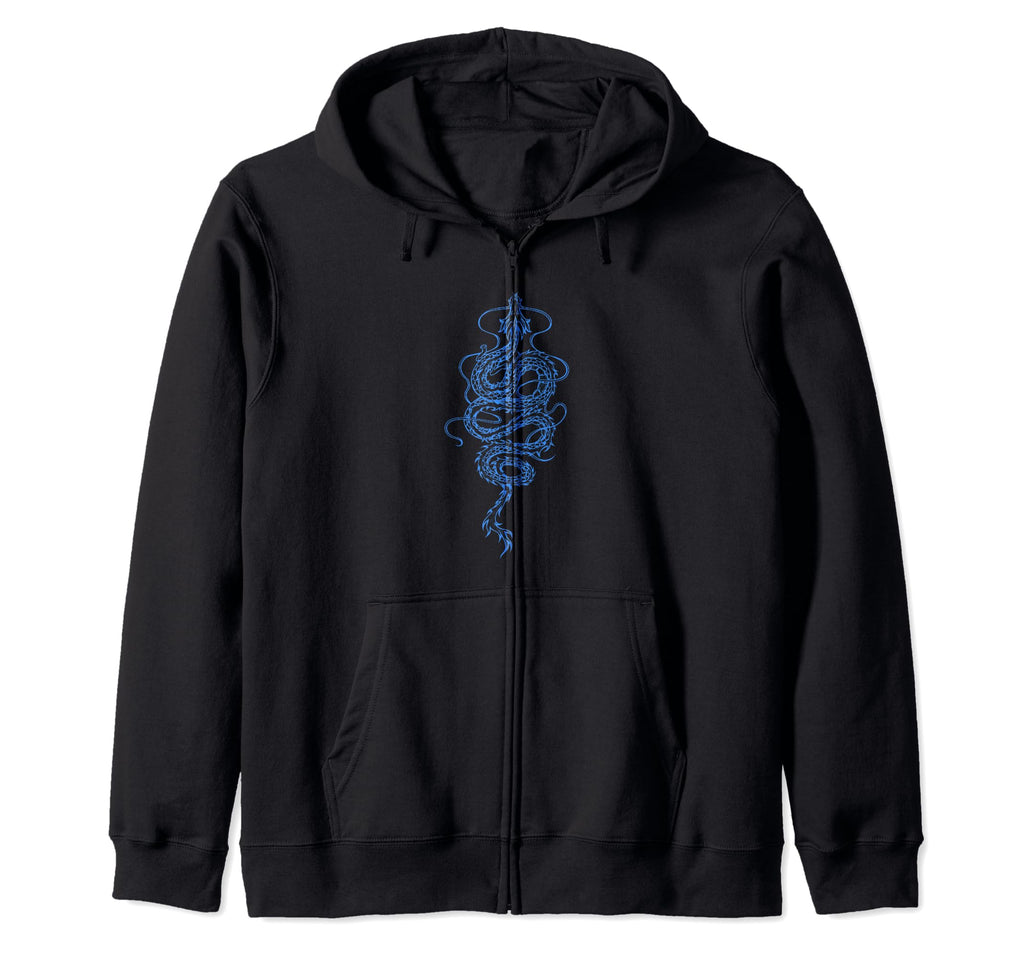 Japanese Tattoo Dragon And Hoodie - Streetwear Style Men Women - T-Shirt, Sweatshirt, Hoodie
