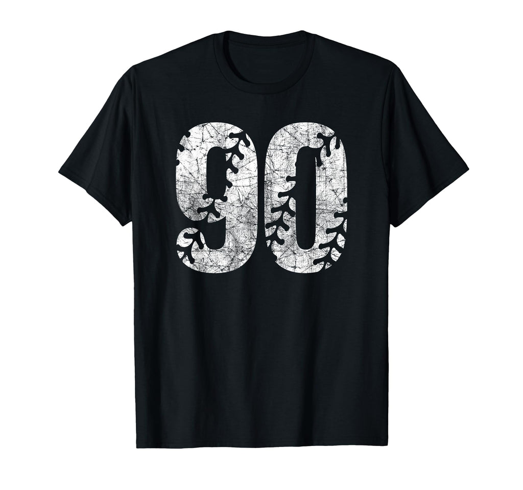 Baseball Softball Mom 90 Number T-Shirt - Casual Everyday Wear for Adults - T-Shirt, Sweatshirt, Hoodie