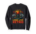 Long Live Funny Gaming Consoles Sweatshirt - Graphic Print for Adults - T-Shirt, Sweatshirt, Hoodie
