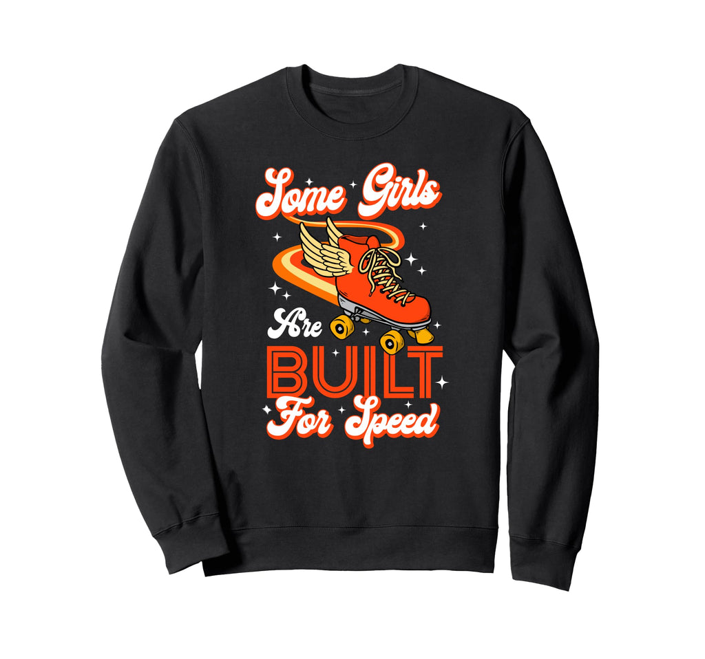 Roller Skating Skate 1970S Sweatshirt - Unique Graphic for Adults - T-Shirt, Sweatshirt, Hoodie