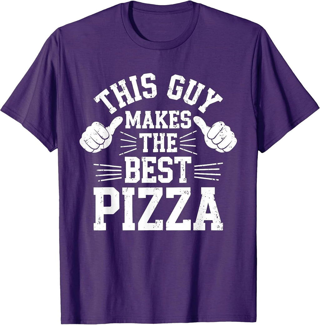 This Guy Makes The Best Pizza - Adult & Kids T-Shirts, Sweatshirts & Hoodies apparel design preview 1