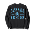 Baseball Senior Night Sweatshirt - Casual Everyday Wear for Adults - T-Shirt, Sweatshirt, Hoodie