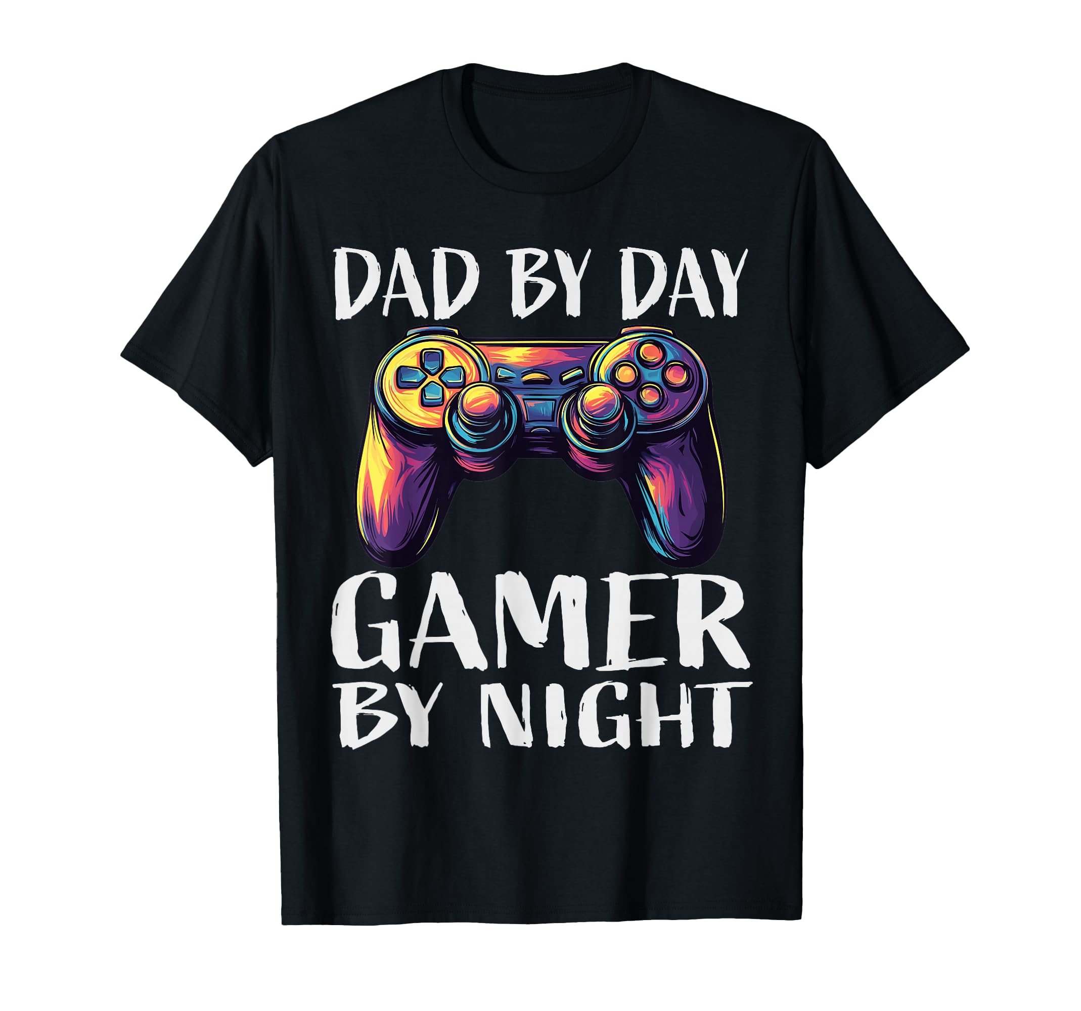 Dad Day Gamer Night Gamer Dad T-Shirt - Minimalist Print Unisex - T-Shirt, Sweatshirt, Hoodie