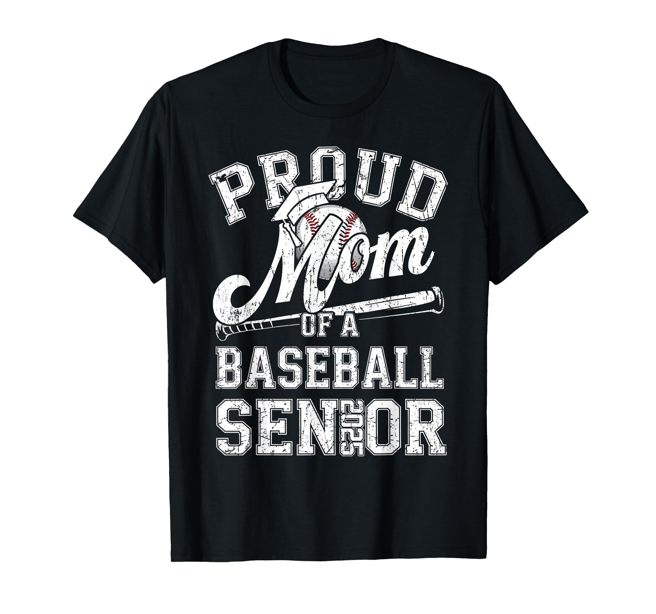 Proud Mom 2025 Senior Baseball T-Shirt - Streetwear Style Men Women - T-Shirt, Sweatshirt, Hoodie