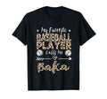 My Favorite Baseball Player Calls T-Shirt - Fun Novelty Design Men Women - T-Shirt, Sweatshirt, Hoodie