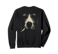 Beagle Smoking Cigarette Grunge Sweatshirt - Fun Novelty Design for Adults - T-Shirt, Sweatshirt, Hoodie