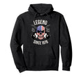 50Th Birthday Guitar Legend Rock And Hoodie - Novelty Apparel for Adults - T-Shirt, Sweatshirt, Hoodie