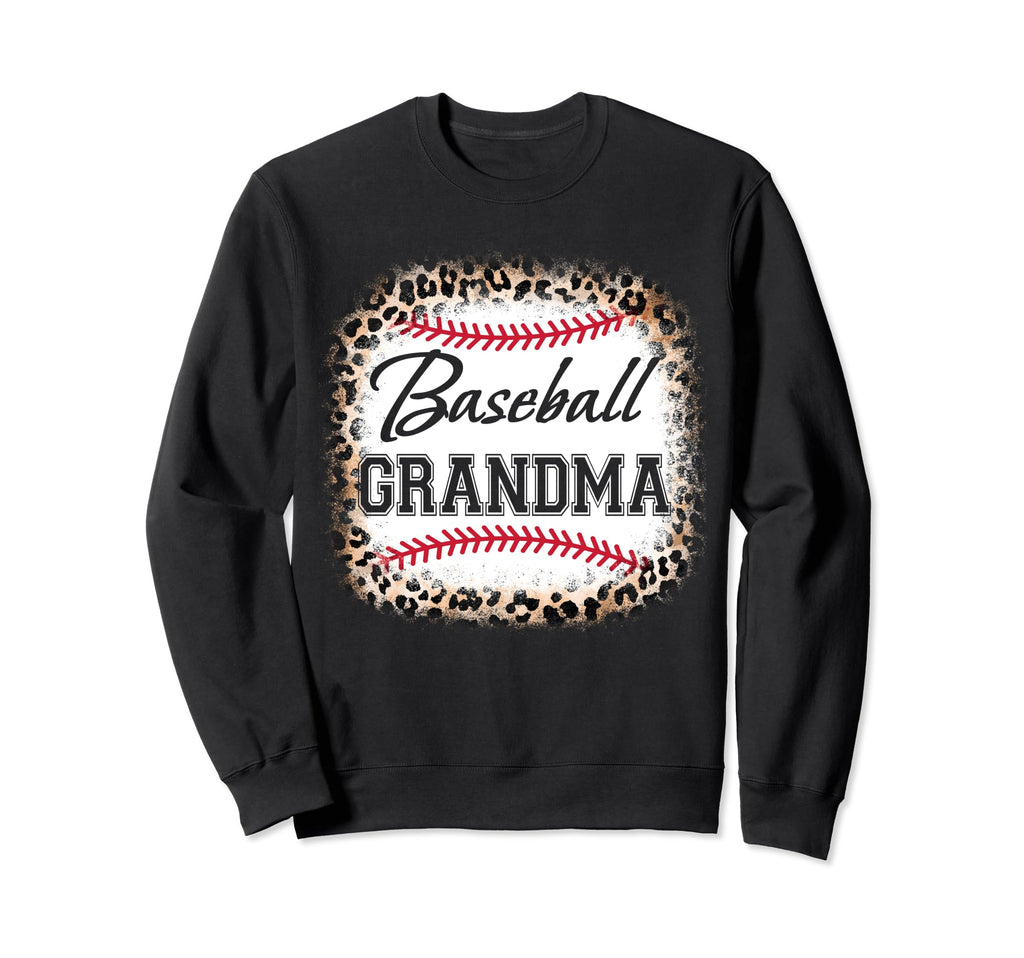 Baseball Grandma Mama Mom Mothers Sweatshirt - Minimalist Print for Adults - T-Shirt, Sweatshirt, Hoodie