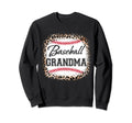Baseball Grandma Mama Mom Mothers Sweatshirt - Minimalist Print for Adults - T-Shirt, Sweatshirt, Hoodie