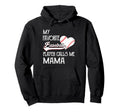 Heart Love Favorite Baseball Player Hoodie - Minimalist Print Men Women - T-Shirt, Sweatshirt, Hoodie