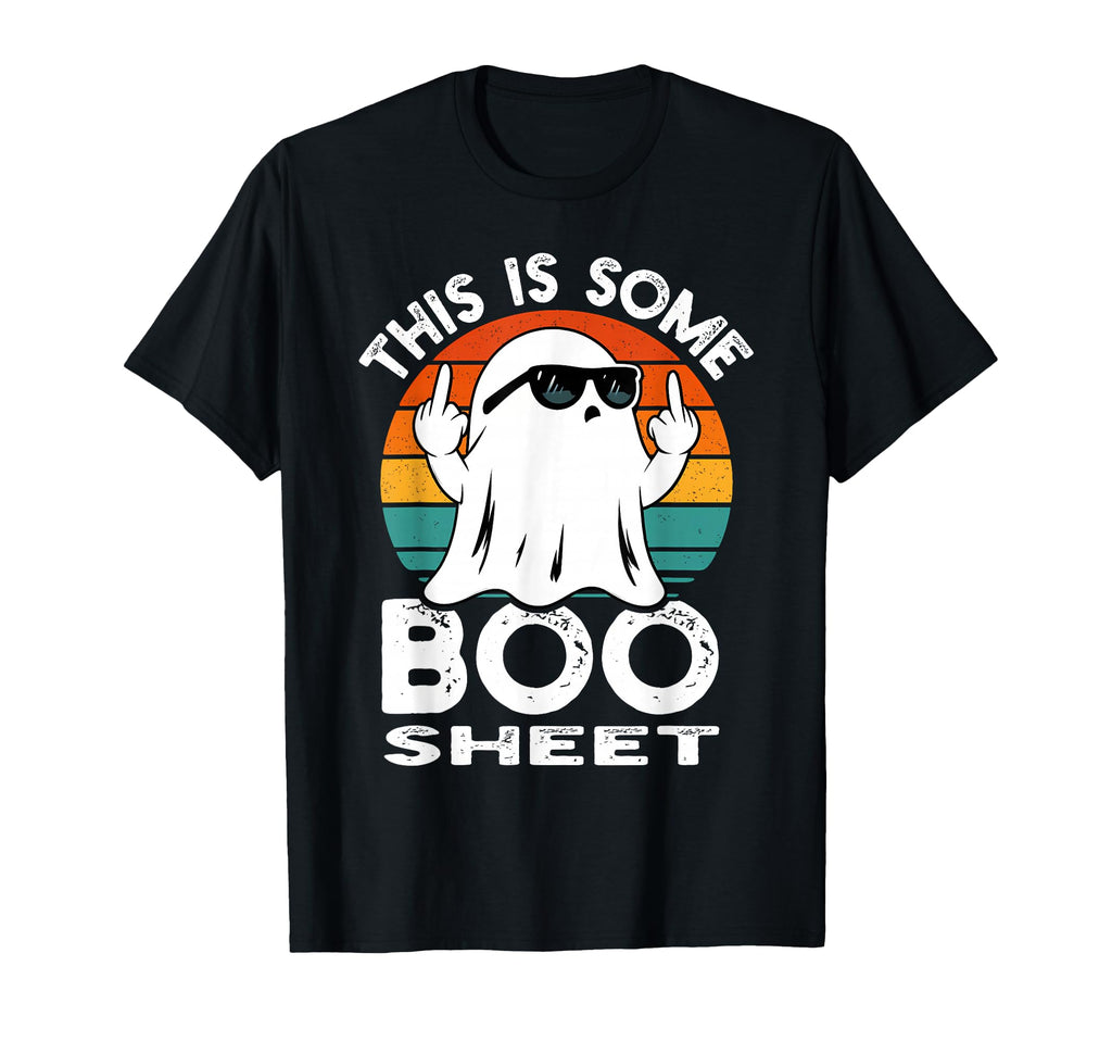 This Is Some Boo Sheet Sunset Ghost T-Shirt - Streetwear Style for Adults - T-Shirt, Sweatshirt, Hoodie