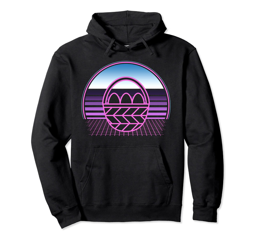 Easter 80S Vaporwave Aesthetic Hoodie - Graphic Print Men Women - T-Shirt, Sweatshirt, Hoodie