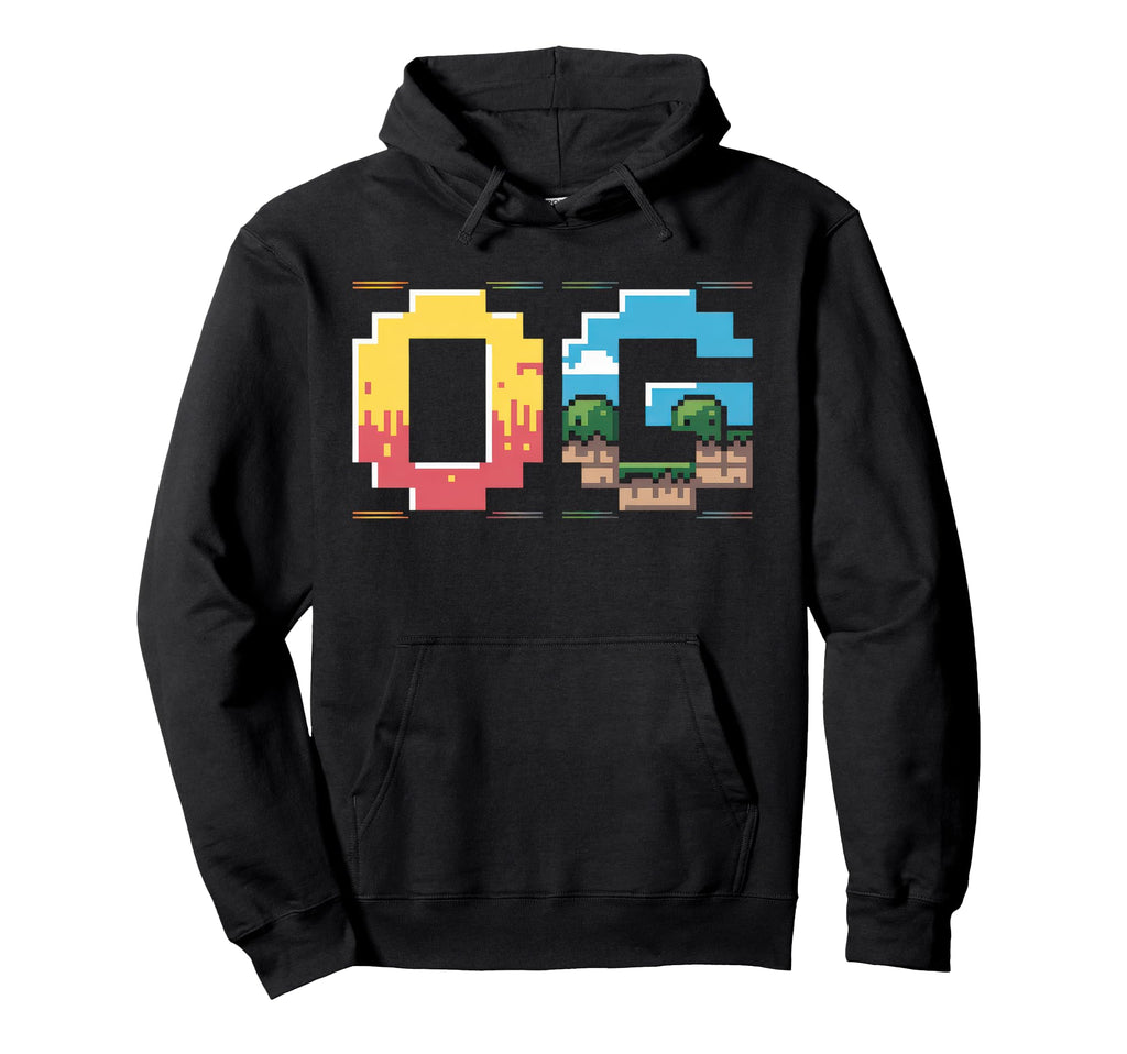 Old School Og Hip Hop Vinyl Cds Hoodie - Fun Novelty Design Men Women - T-Shirt, Sweatshirt, Hoodie