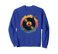 Peace Love Rock N Roll Boho Hippie Sweatshirt - Novelty Apparel Unisex - T-Shirt, Sweatshirt, Hoodie