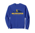 Milwaukee Baseball Minimalist Sweatshirt - Novelty Apparel Men Women - T-Shirt, Sweatshirt, Hoodie