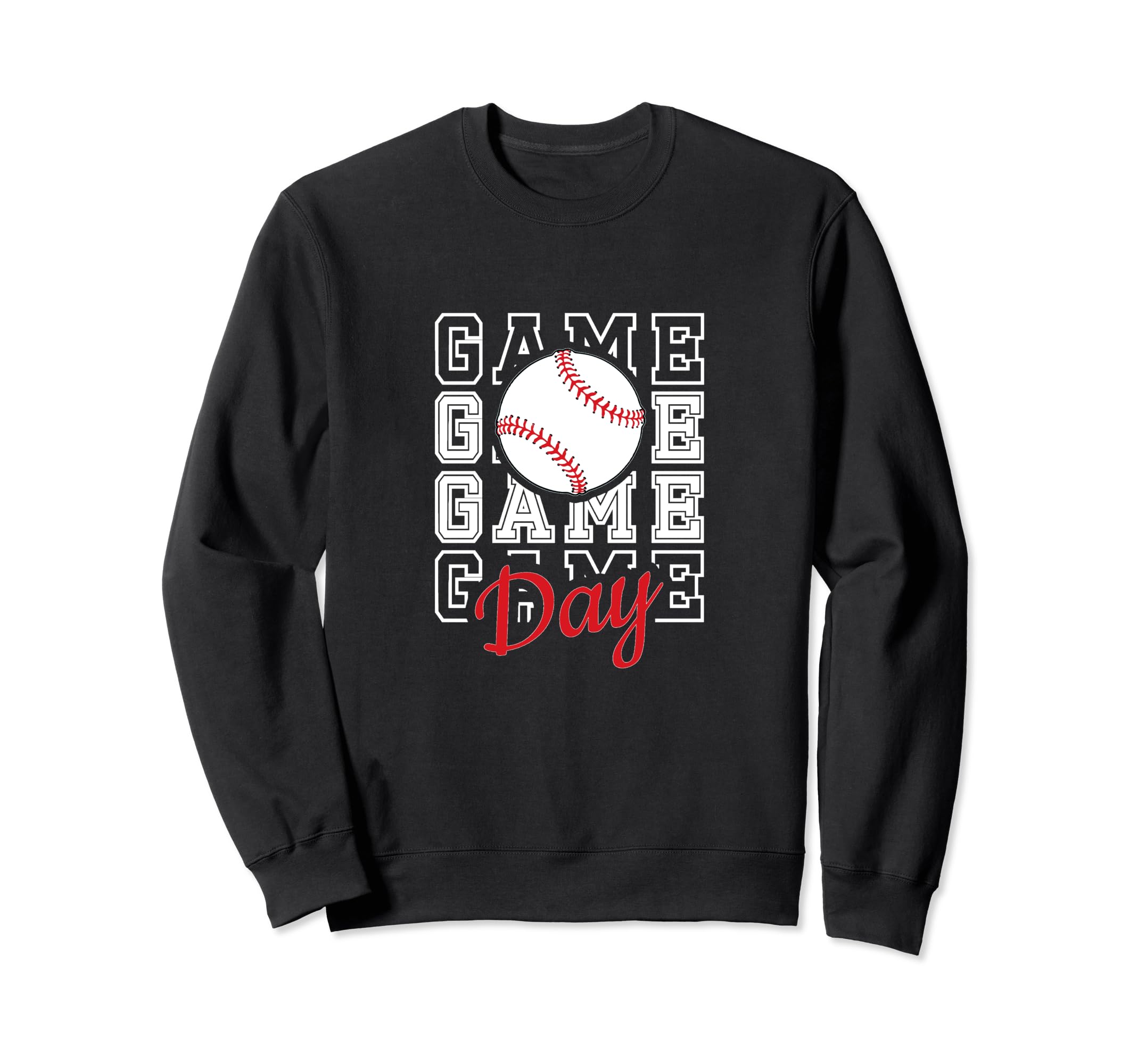 Game Day Baseball Mom Gifts Sweatshirt - Novelty Apparel Men Women - T-Shirt, Sweatshirt, Hoodie
