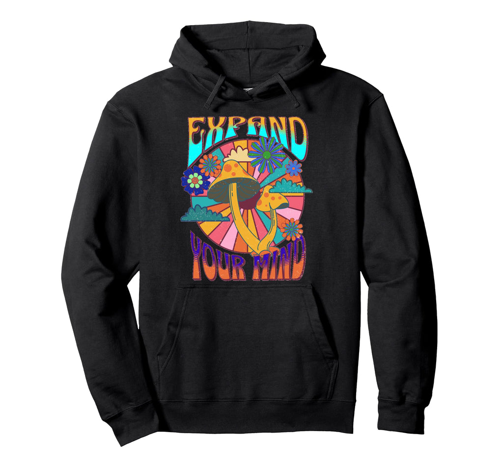 Expand Your Mind Psychedelic 60S Hoodie - Streetwear Style Men Women - T-Shirt, Sweatshirt, Hoodie